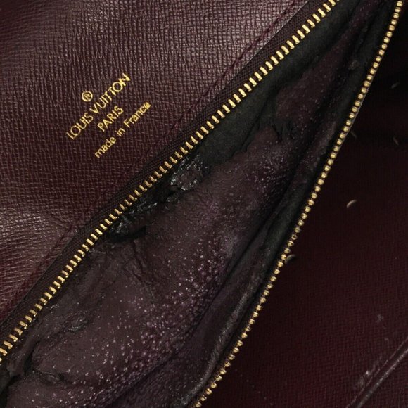 Auth LOUIS VUITTON Clado M30196 Acajou Taiga SP0010 Mens Clutch Bag - Picture 3 of 15